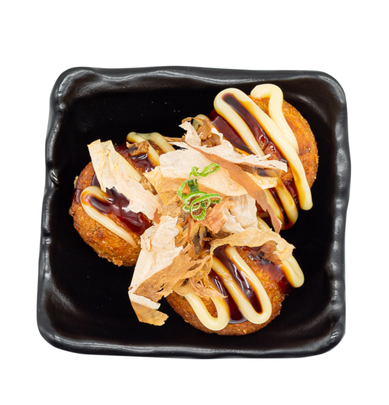 Takoyaki(Octopus puffs Fry) 3pcs